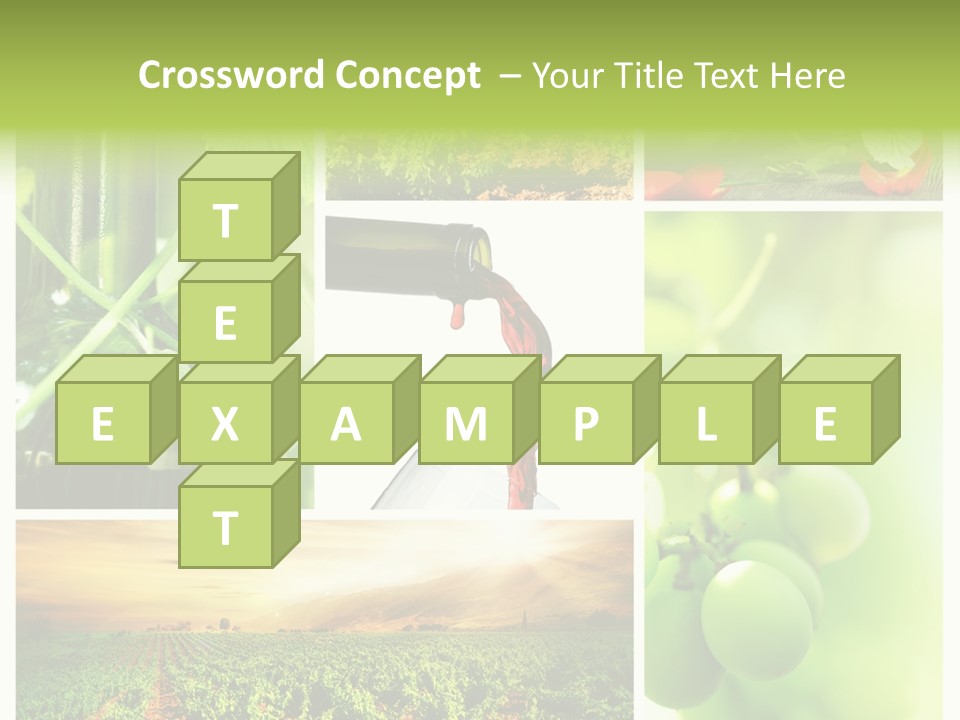 Wine Collage Motion PowerPoint Template