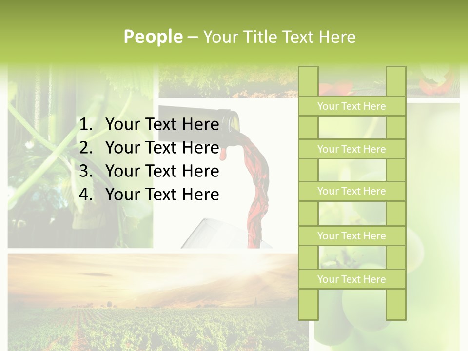 Wine Collage Motion PowerPoint Template