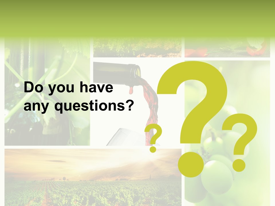 Wine Collage Motion PowerPoint Template