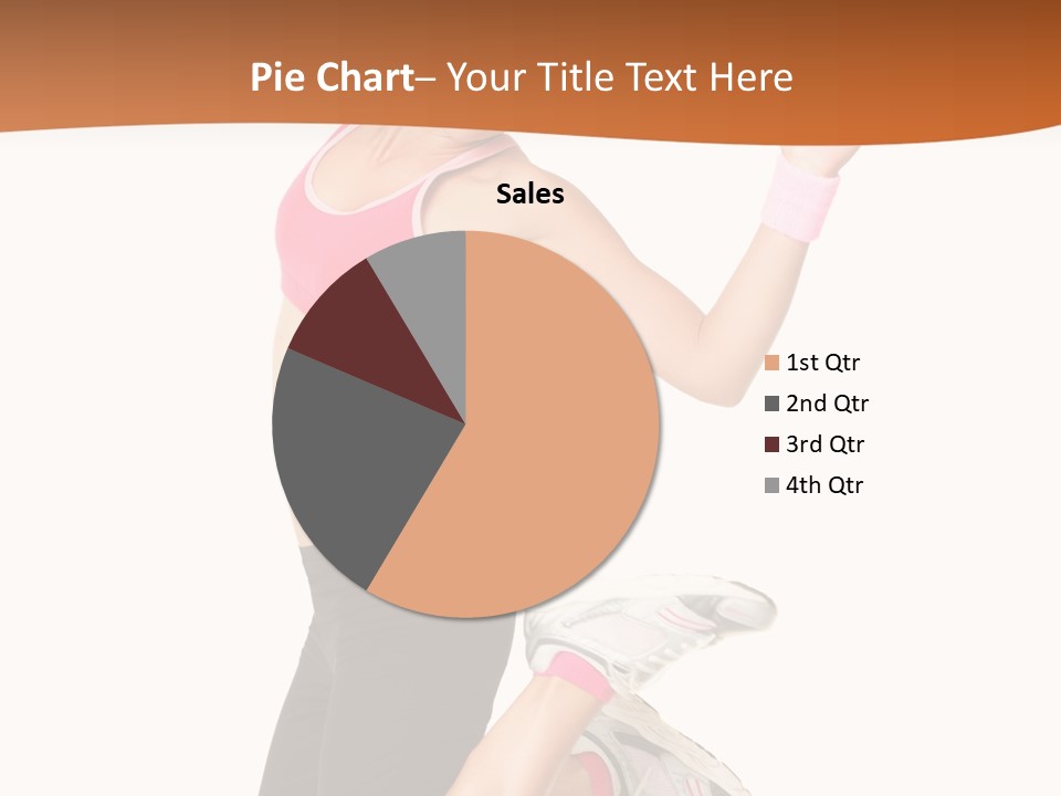 Successful Jumping Weight PowerPoint Template