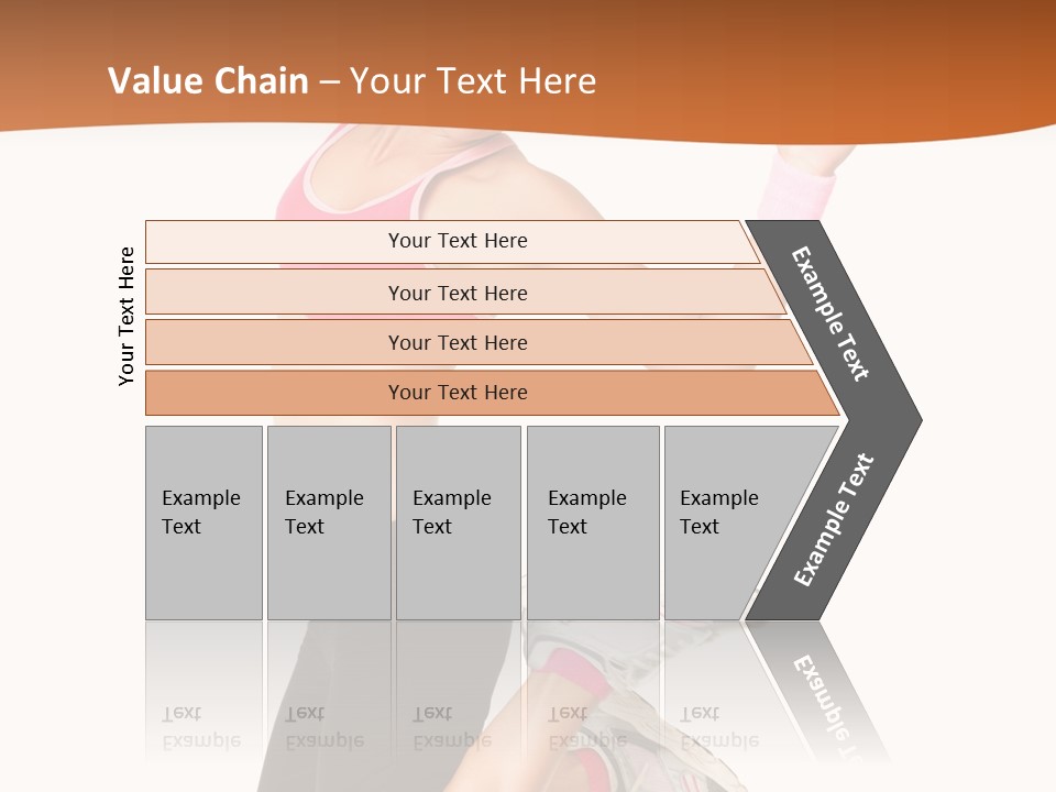 Successful Jumping Weight PowerPoint Template