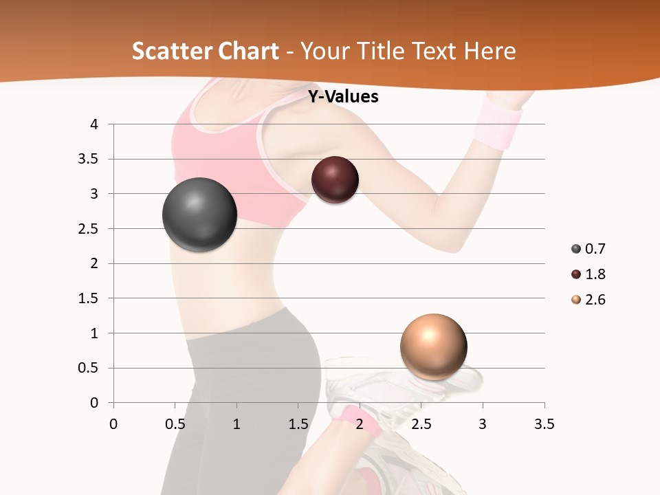 Successful Jumping Weight PowerPoint Template