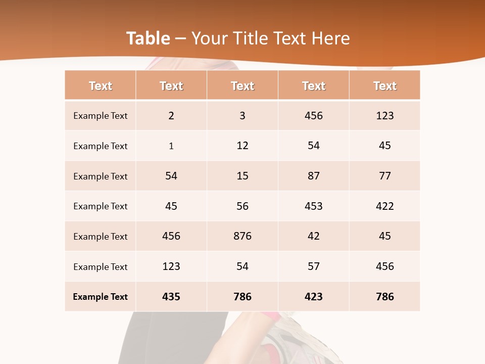 Successful Jumping Weight PowerPoint Template