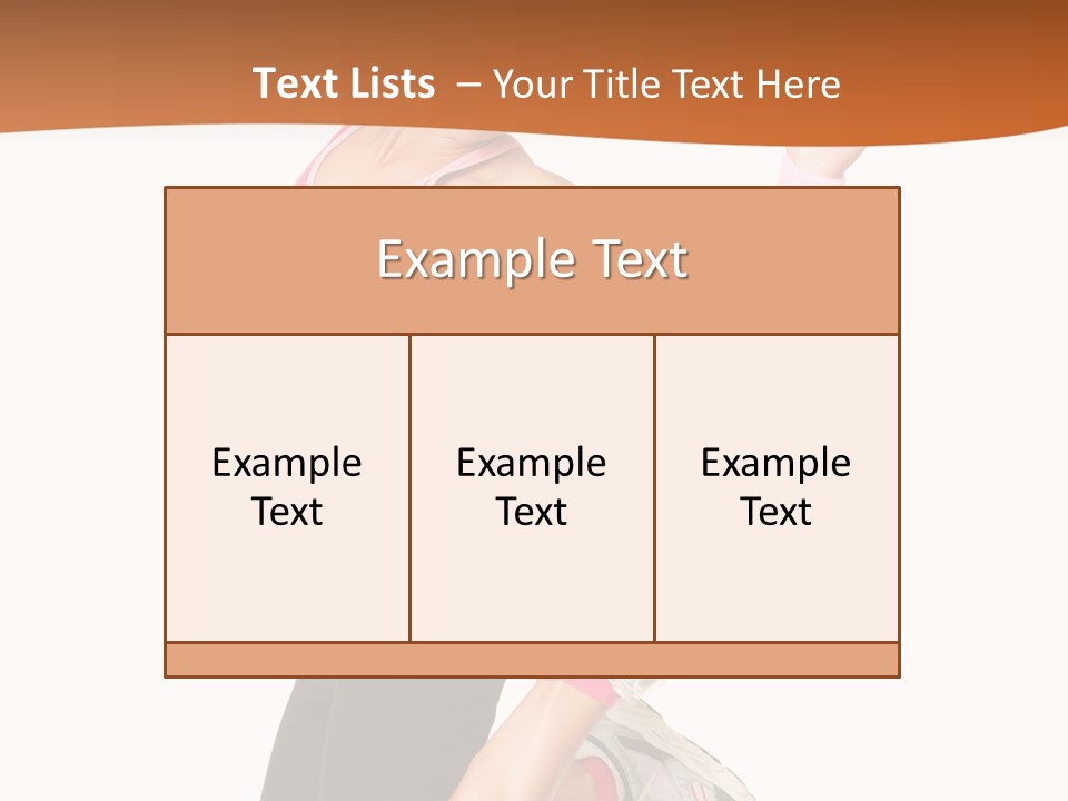 Successful Jumping Weight PowerPoint Template