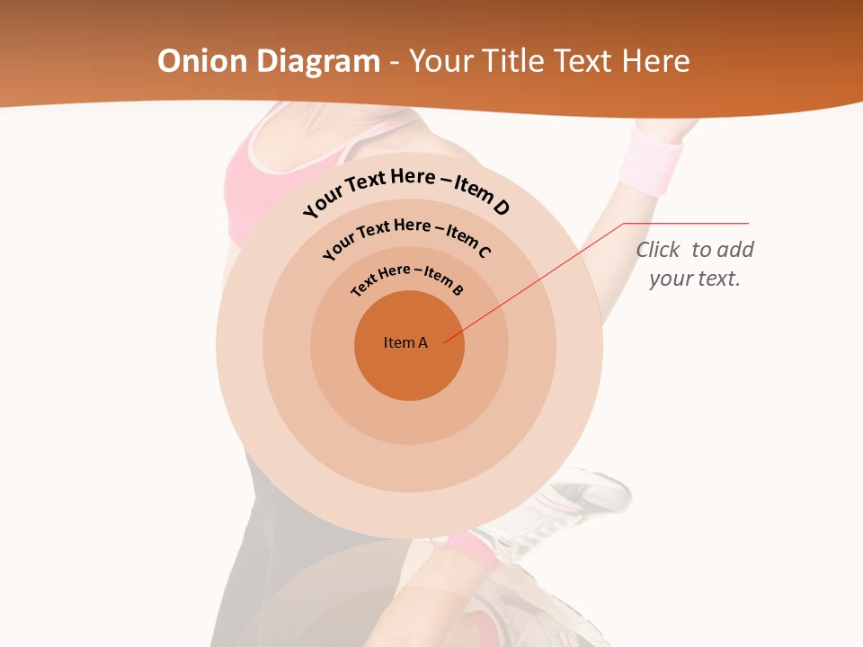 Successful Jumping Weight PowerPoint Template