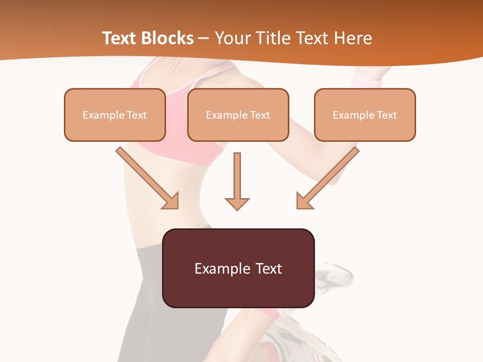 Successful Jumping Weight PowerPoint Template