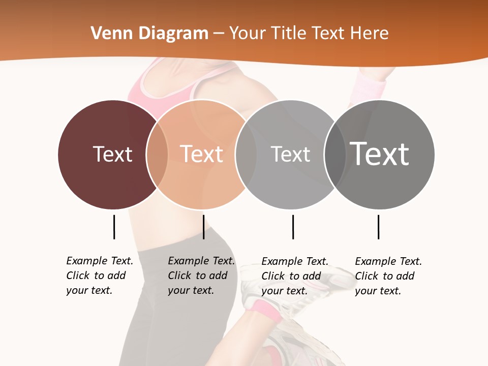 Successful Jumping Weight PowerPoint Template