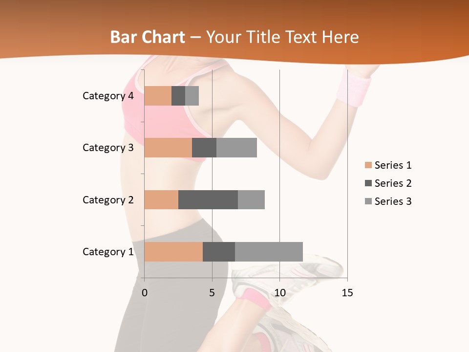 Successful Jumping Weight PowerPoint Template