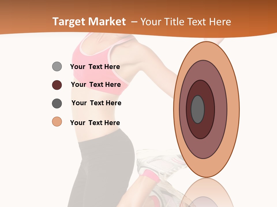 Successful Jumping Weight PowerPoint Template