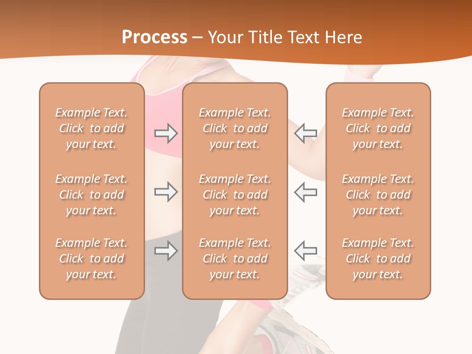 Successful Jumping Weight PowerPoint Template