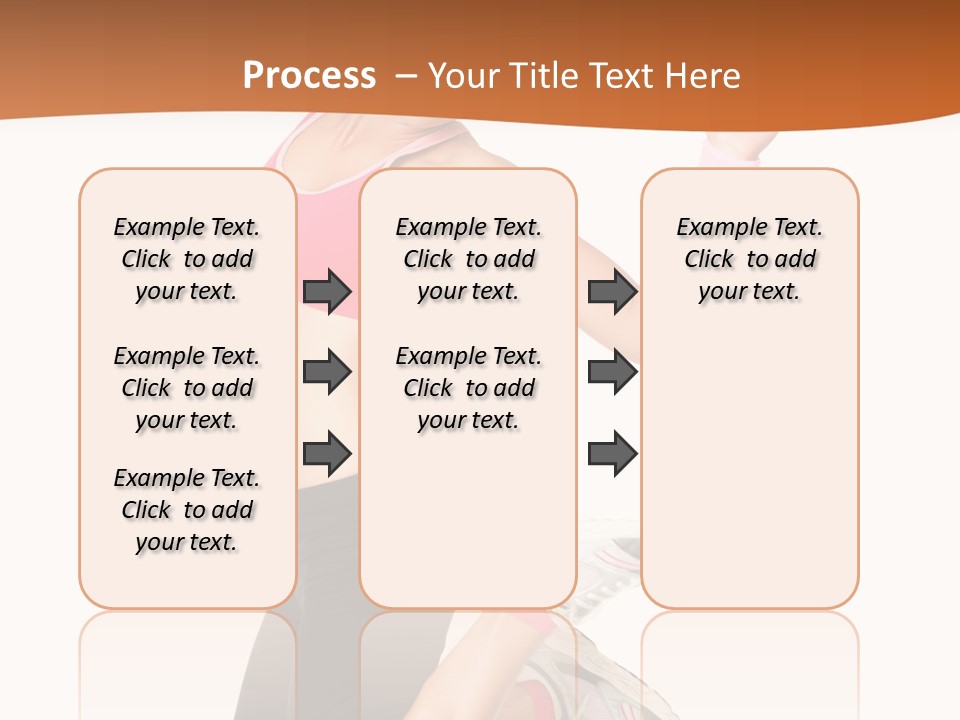 Successful Jumping Weight PowerPoint Template