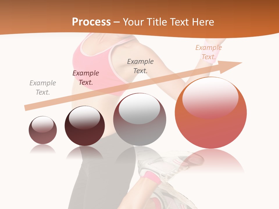 Successful Jumping Weight PowerPoint Template