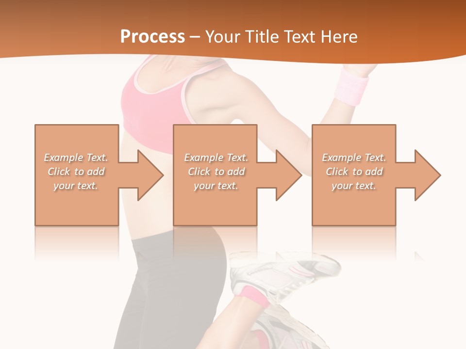 Successful Jumping Weight PowerPoint Template