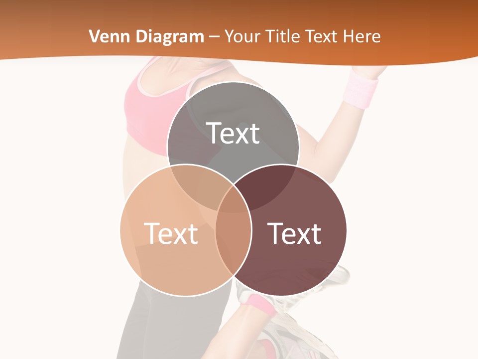 Successful Jumping Weight PowerPoint Template