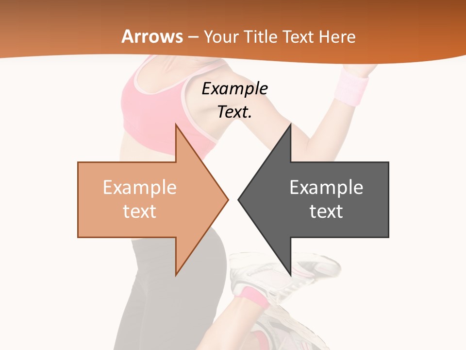 Successful Jumping Weight PowerPoint Template