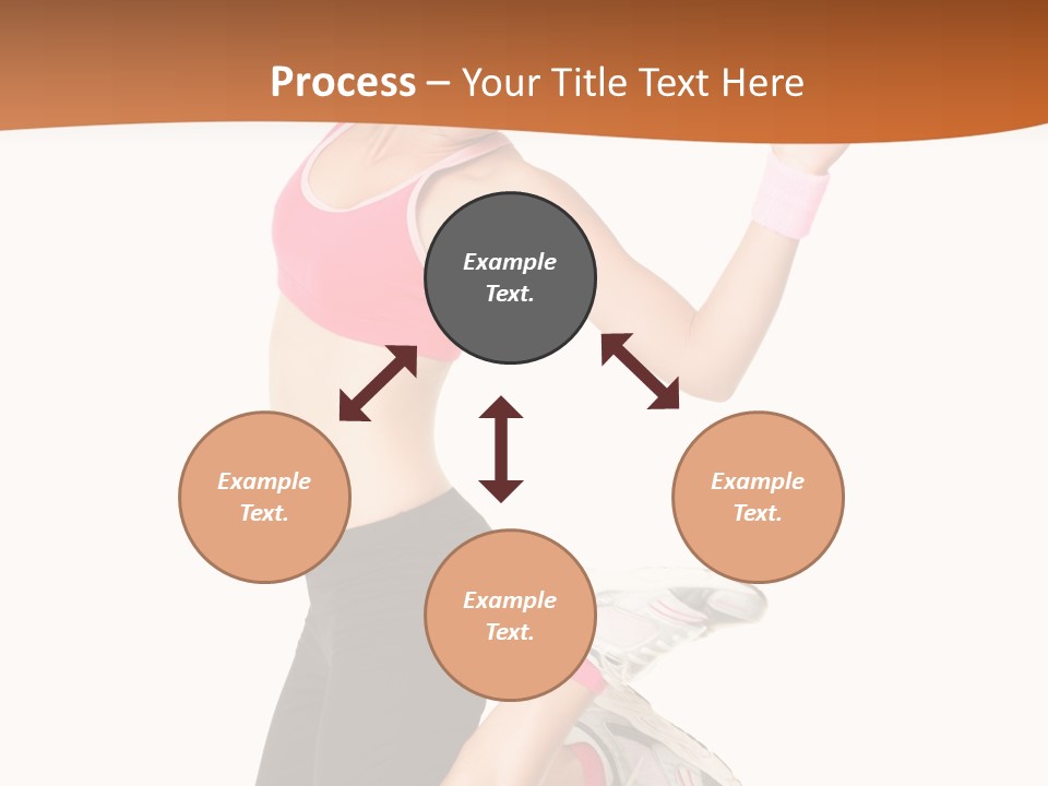 Successful Jumping Weight PowerPoint Template