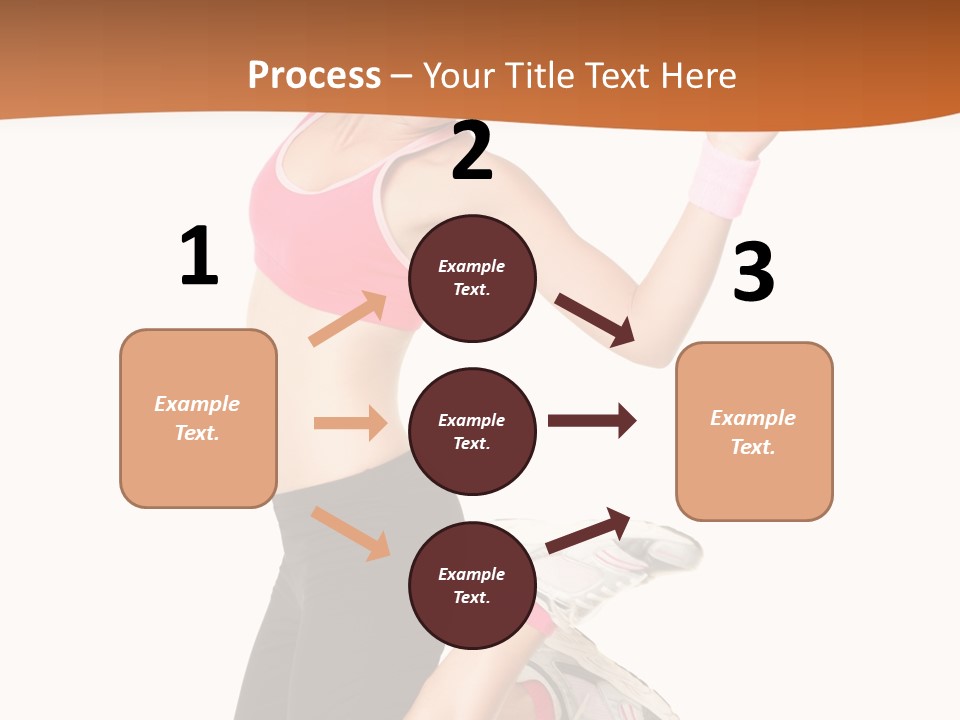 Successful Jumping Weight PowerPoint Template