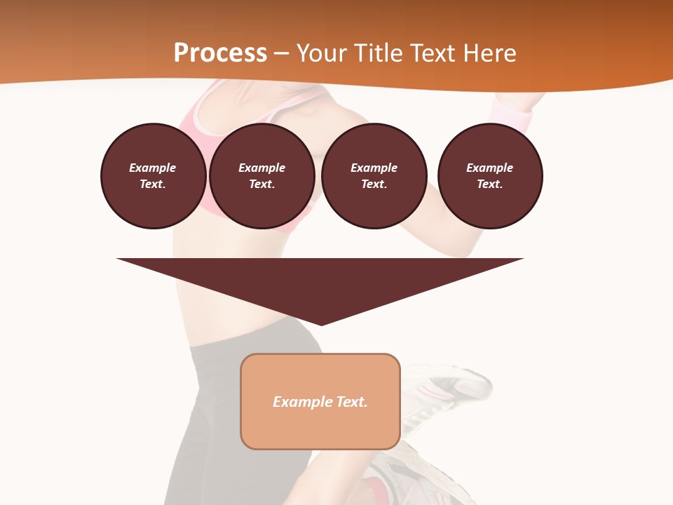 Successful Jumping Weight PowerPoint Template