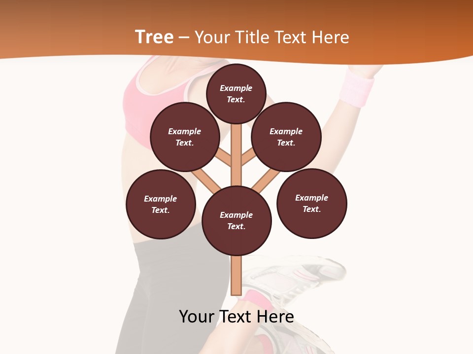 Successful Jumping Weight PowerPoint Template