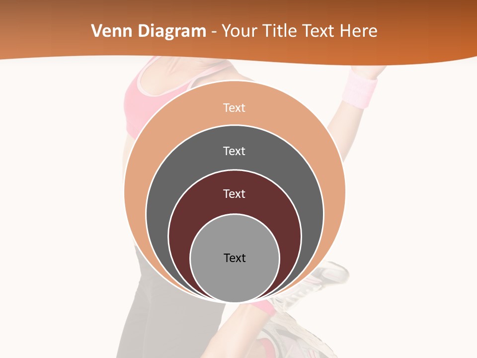 Successful Jumping Weight PowerPoint Template