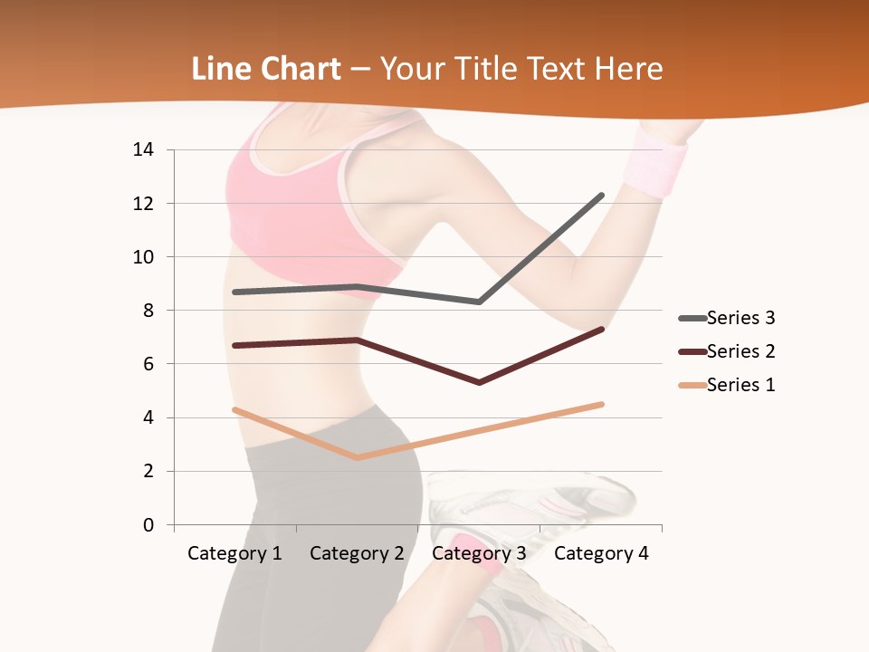 Successful Jumping Weight PowerPoint Template