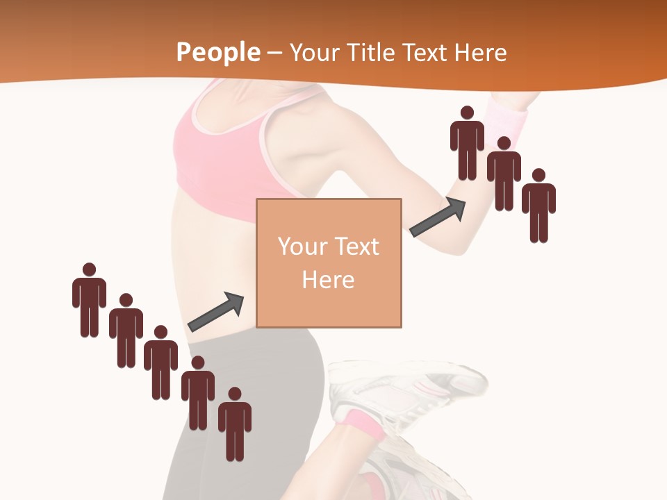 Successful Jumping Weight PowerPoint Template
