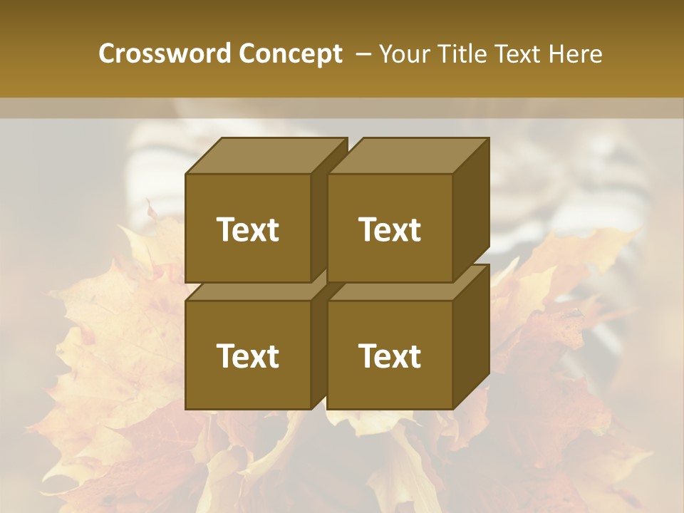 Park Only Autumn PowerPoint Template