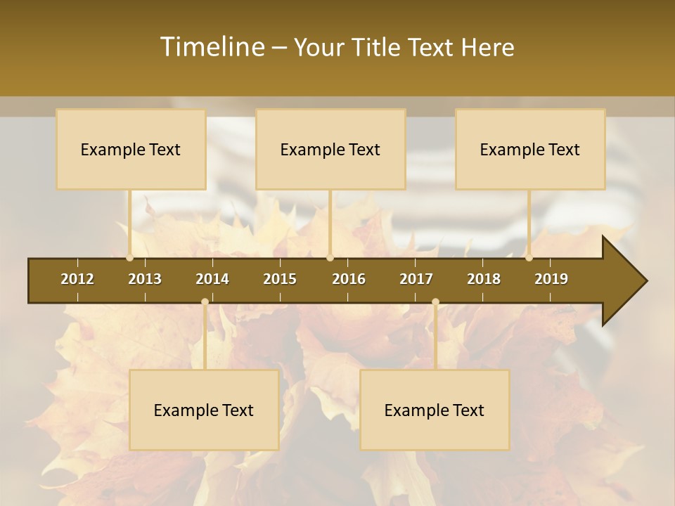 Park Only Autumn PowerPoint Template