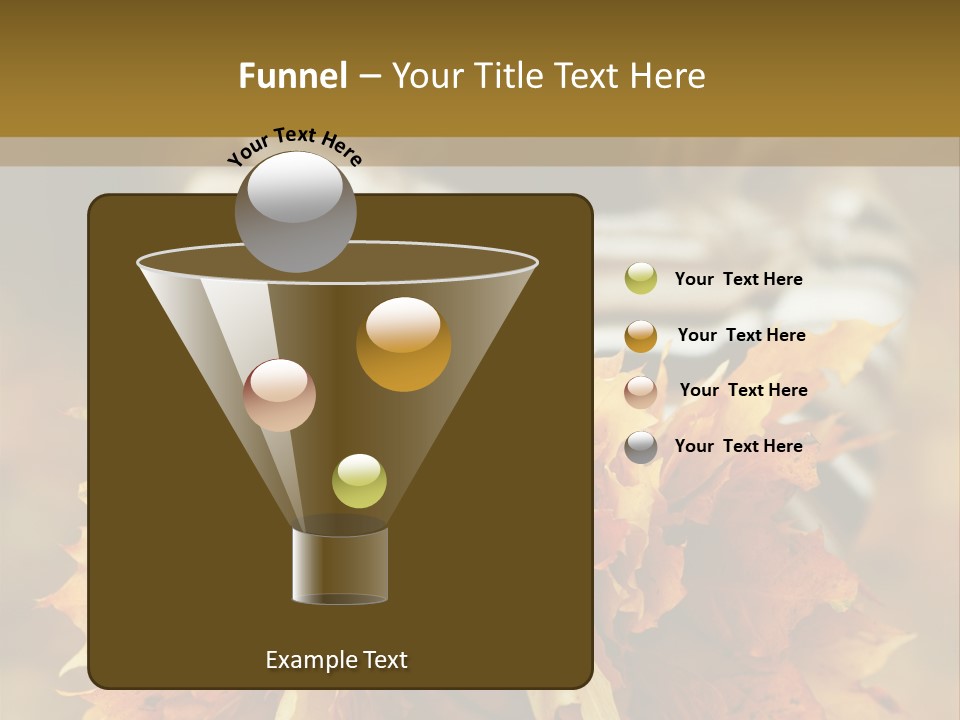Park Only Autumn PowerPoint Template