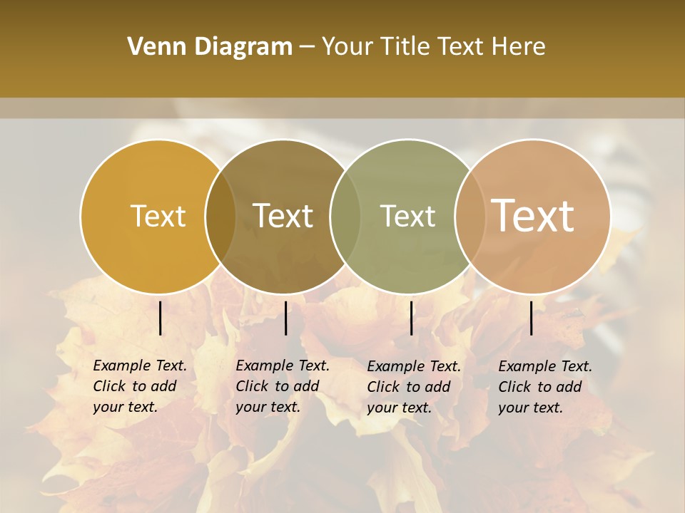 Park Only Autumn PowerPoint Template