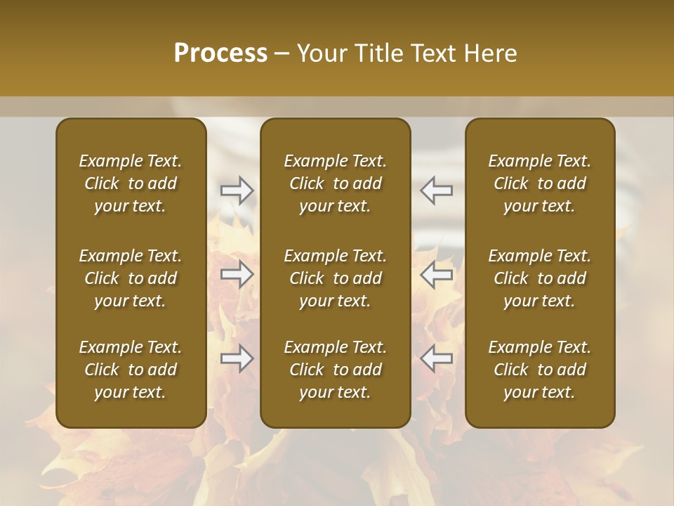 Park Only Autumn PowerPoint Template