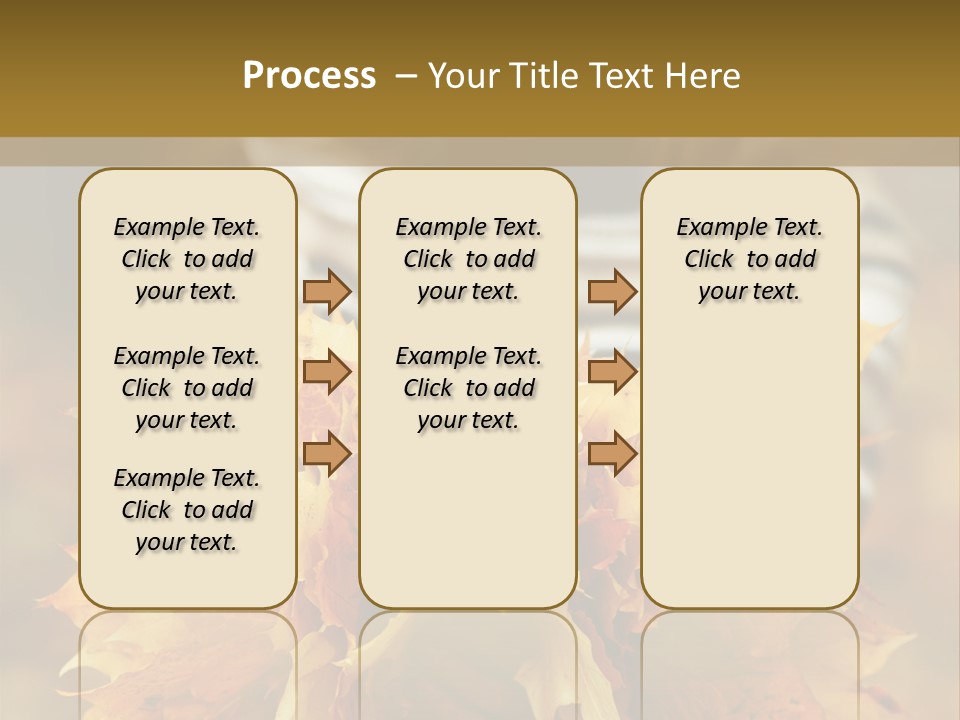 Park Only Autumn PowerPoint Template