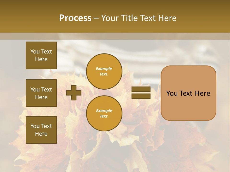 Park Only Autumn PowerPoint Template