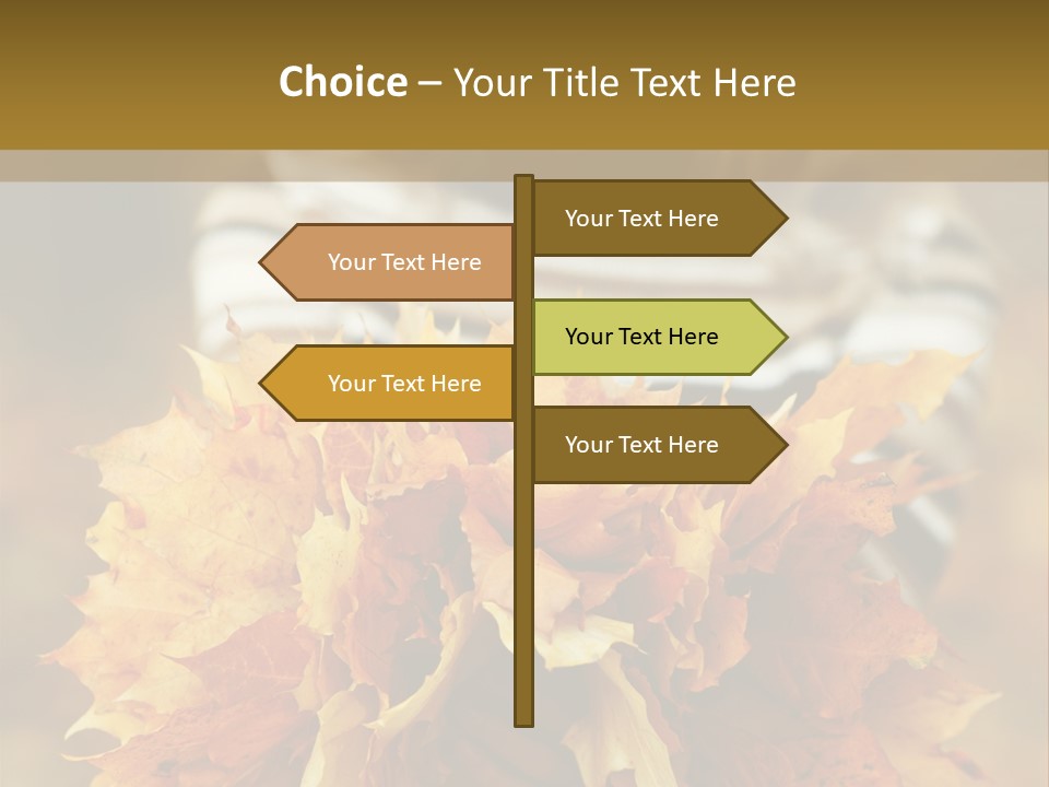 Park Only Autumn PowerPoint Template