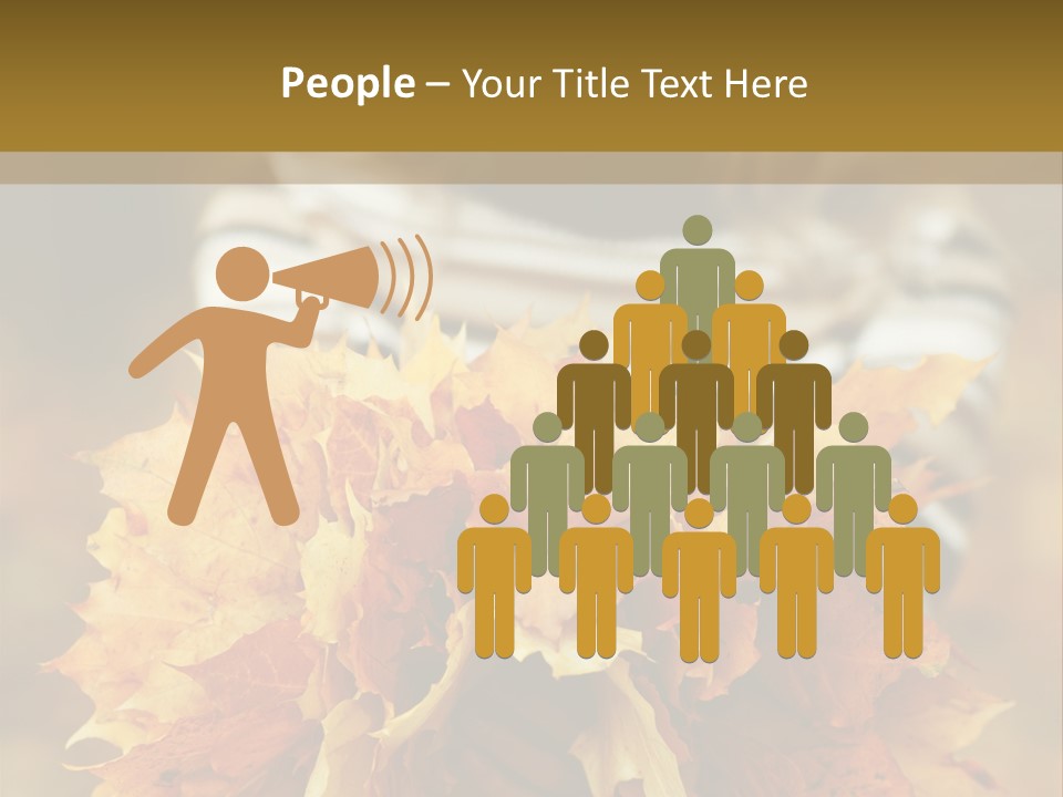 Park Only Autumn PowerPoint Template