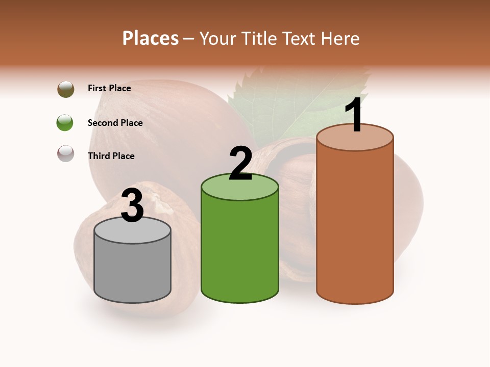 Organic Hazelnut Food PowerPoint Template