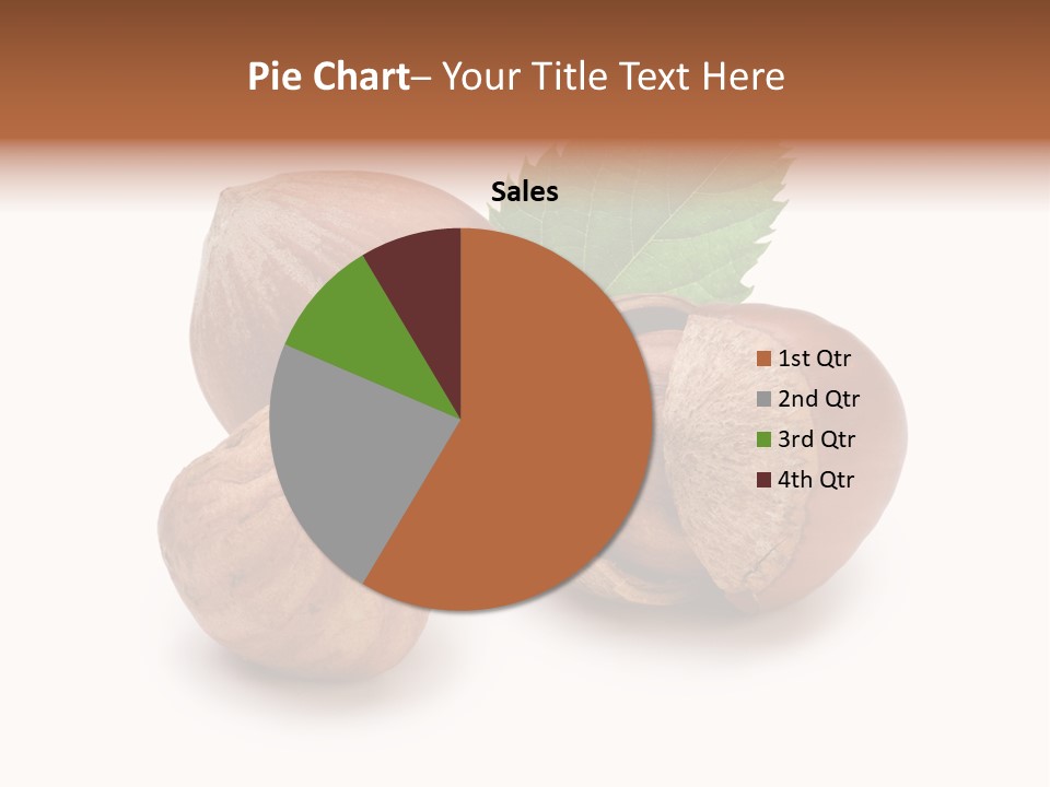 Organic Hazelnut Food PowerPoint Template