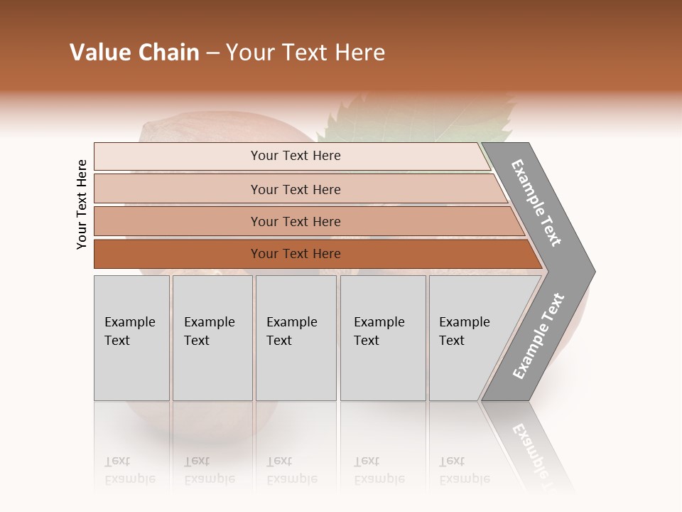 Organic Hazelnut Food PowerPoint Template
