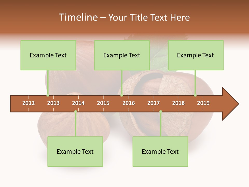 Organic Hazelnut Food PowerPoint Template