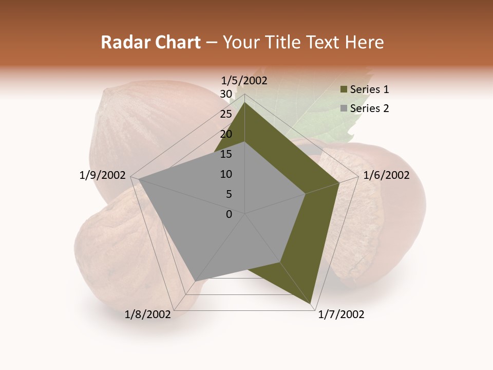 Organic Hazelnut Food PowerPoint Template