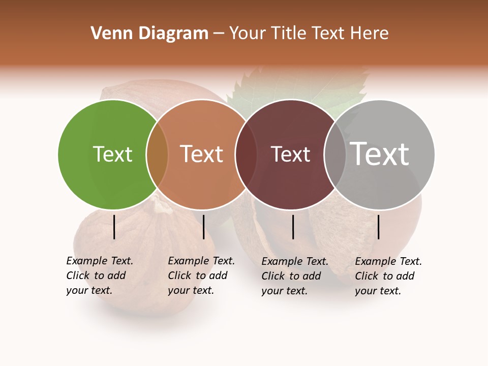 Organic Hazelnut Food PowerPoint Template