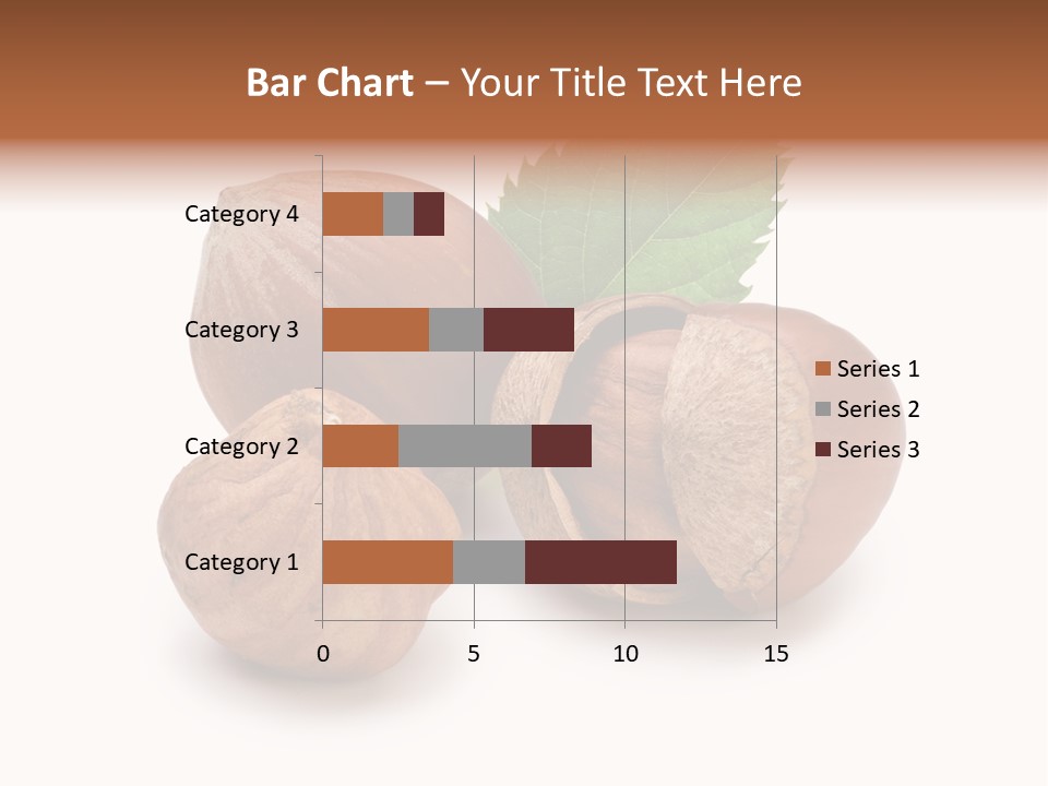 Organic Hazelnut Food PowerPoint Template