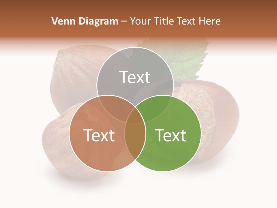 Organic Hazelnut Food PowerPoint Template
