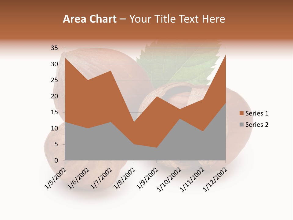 Organic Hazelnut Food PowerPoint Template