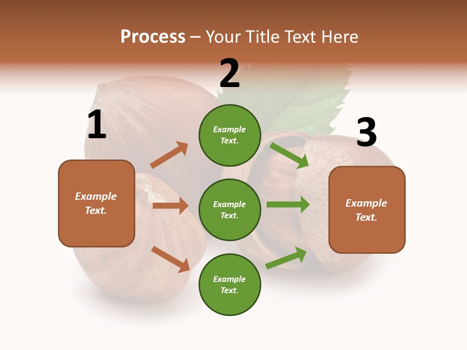Organic Hazelnut Food PowerPoint Template