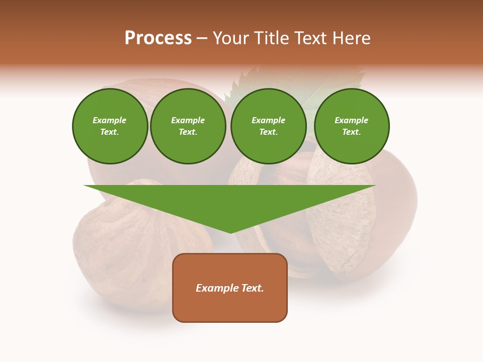 Organic Hazelnut Food PowerPoint Template