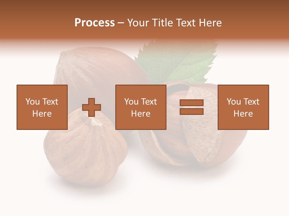 Organic Hazelnut Food PowerPoint Template