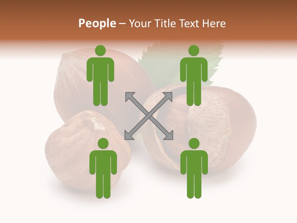 Organic Hazelnut Food PowerPoint Template