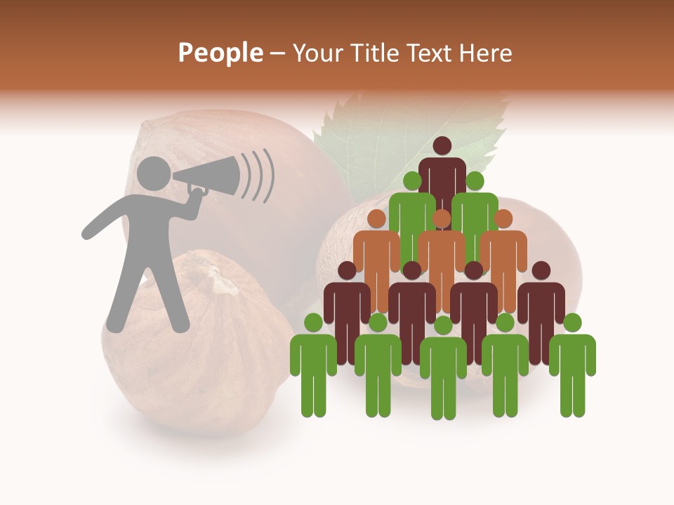 Organic Hazelnut Food PowerPoint Template