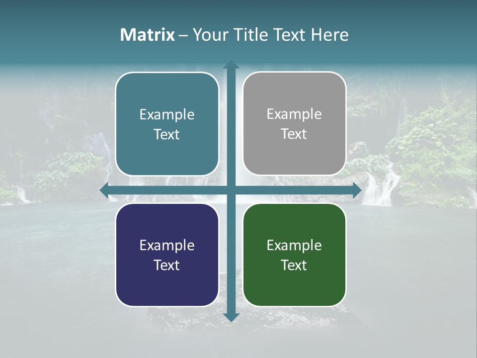 Water Island River PowerPoint Template